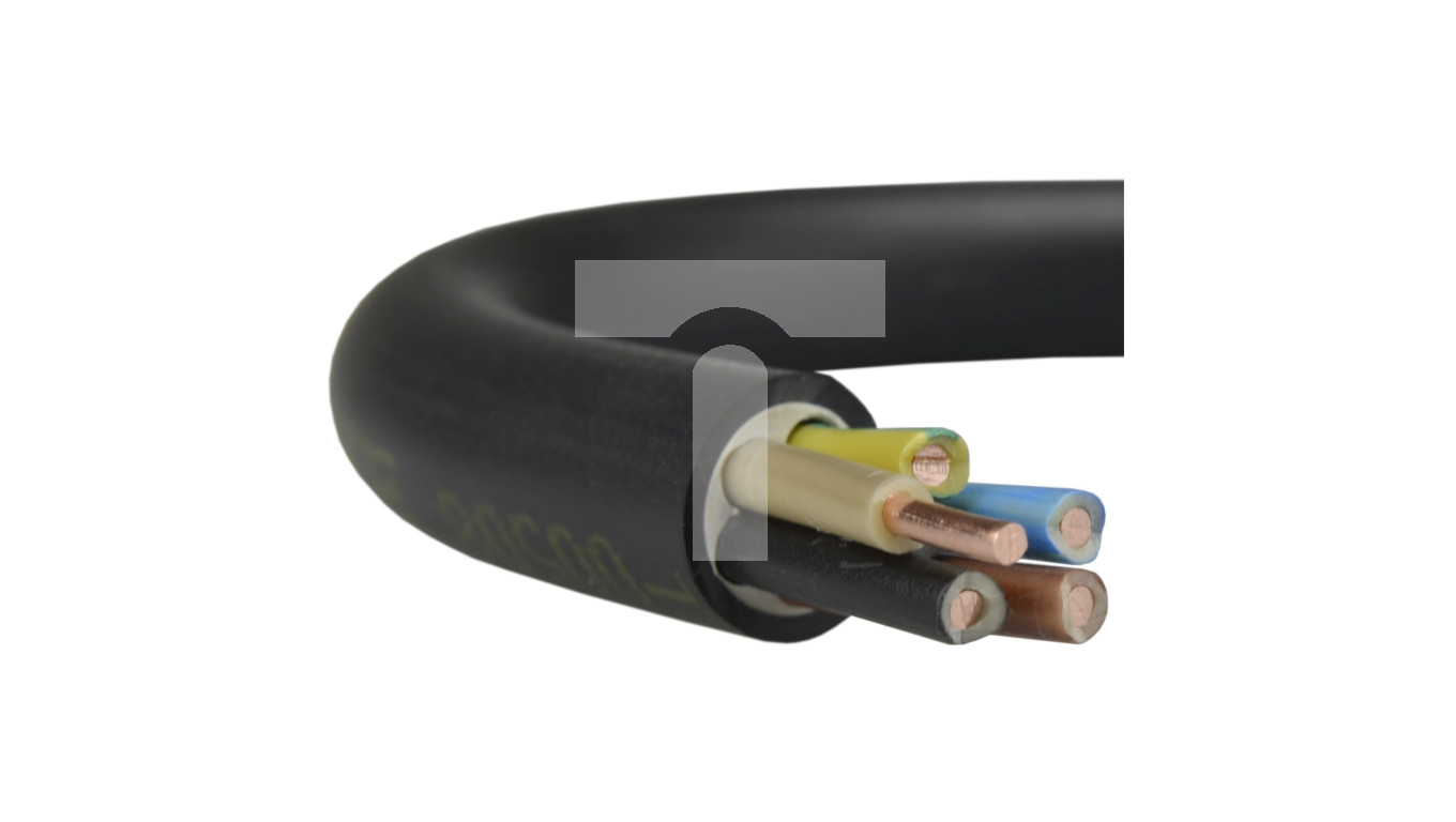 YKY / NYY-J current cable 0.6/1kV 5x2.5 wire to ground Electrokabel /150m /T2UK